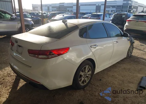 2017 Kia Optima Lx из США, поврежденный, VIN 5XXGT4L31HG175936